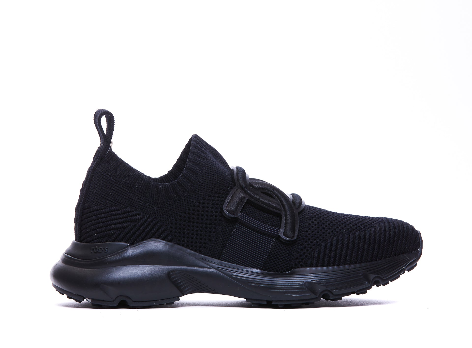 Tods Sneakers Black Fabric