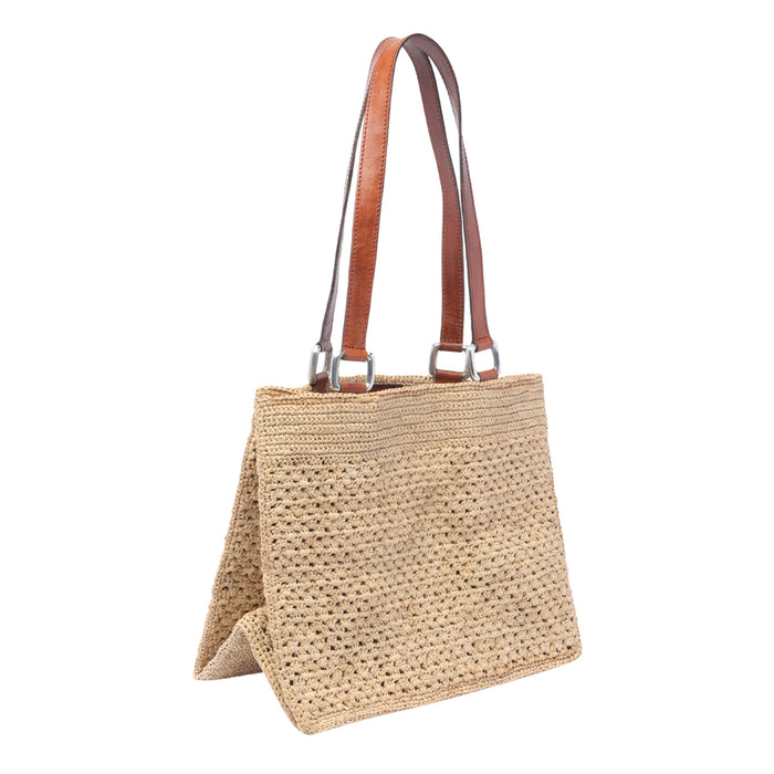 Ibeliv Bags Beige Raffia