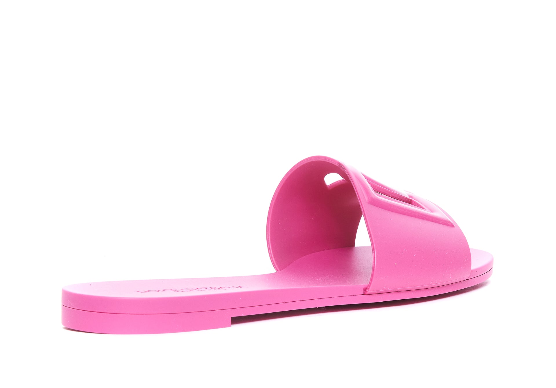 Dolce & Gabbana Sandals Fuchsia Rubber/rubber Sole