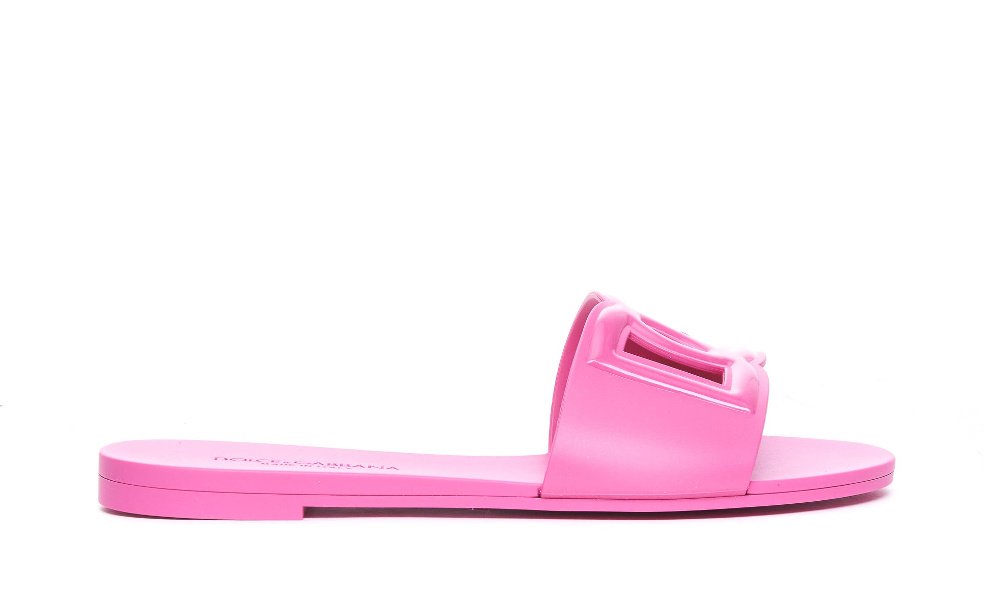 Dolce & Gabbana Sandals Fuchsia Rubber/rubber Sole