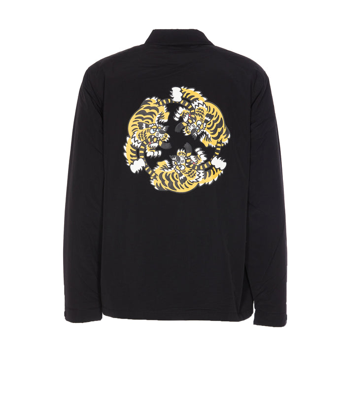 Kenzo Jackets Black Nylon