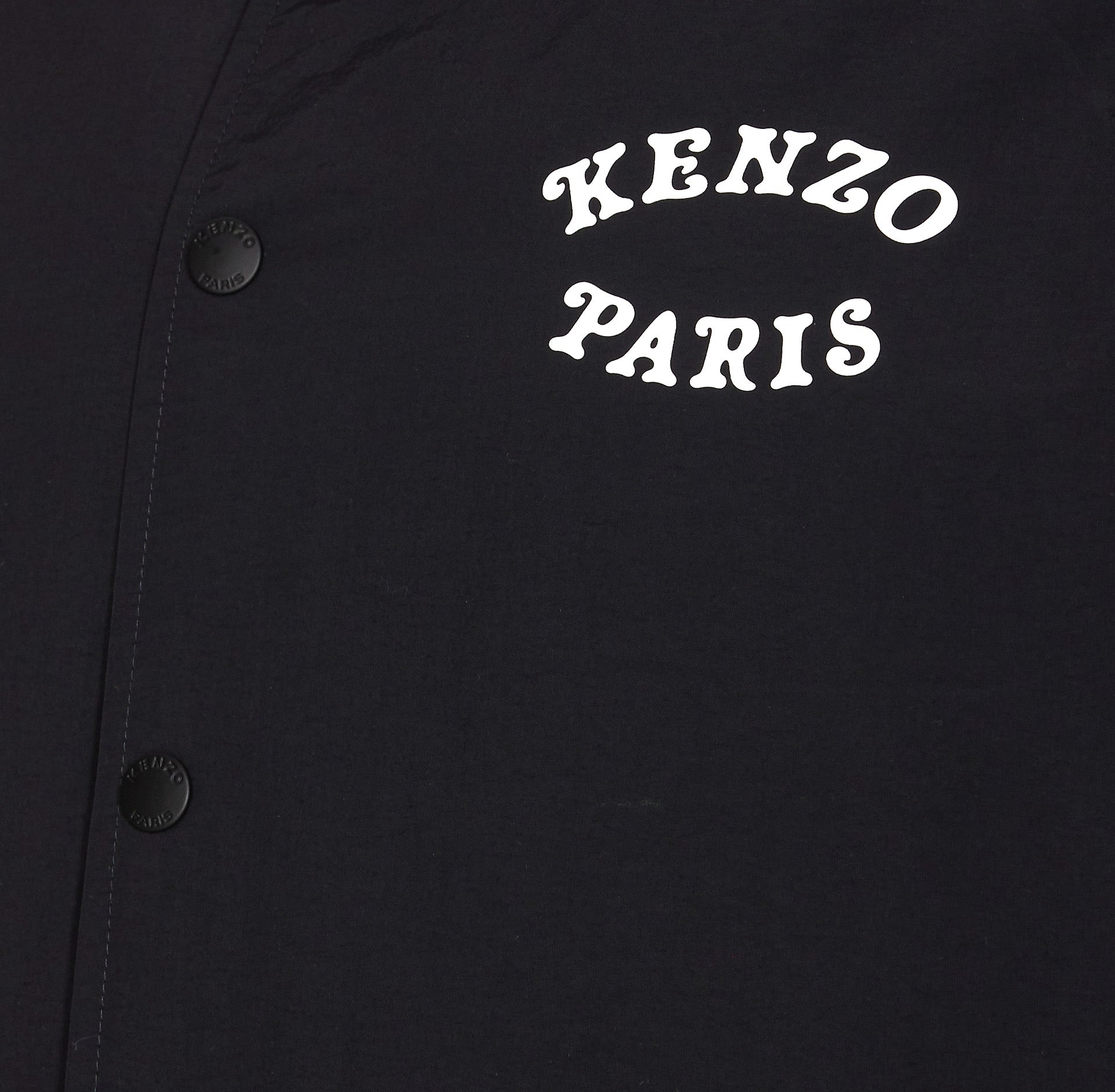 Kenzo Jackets Black Nylon