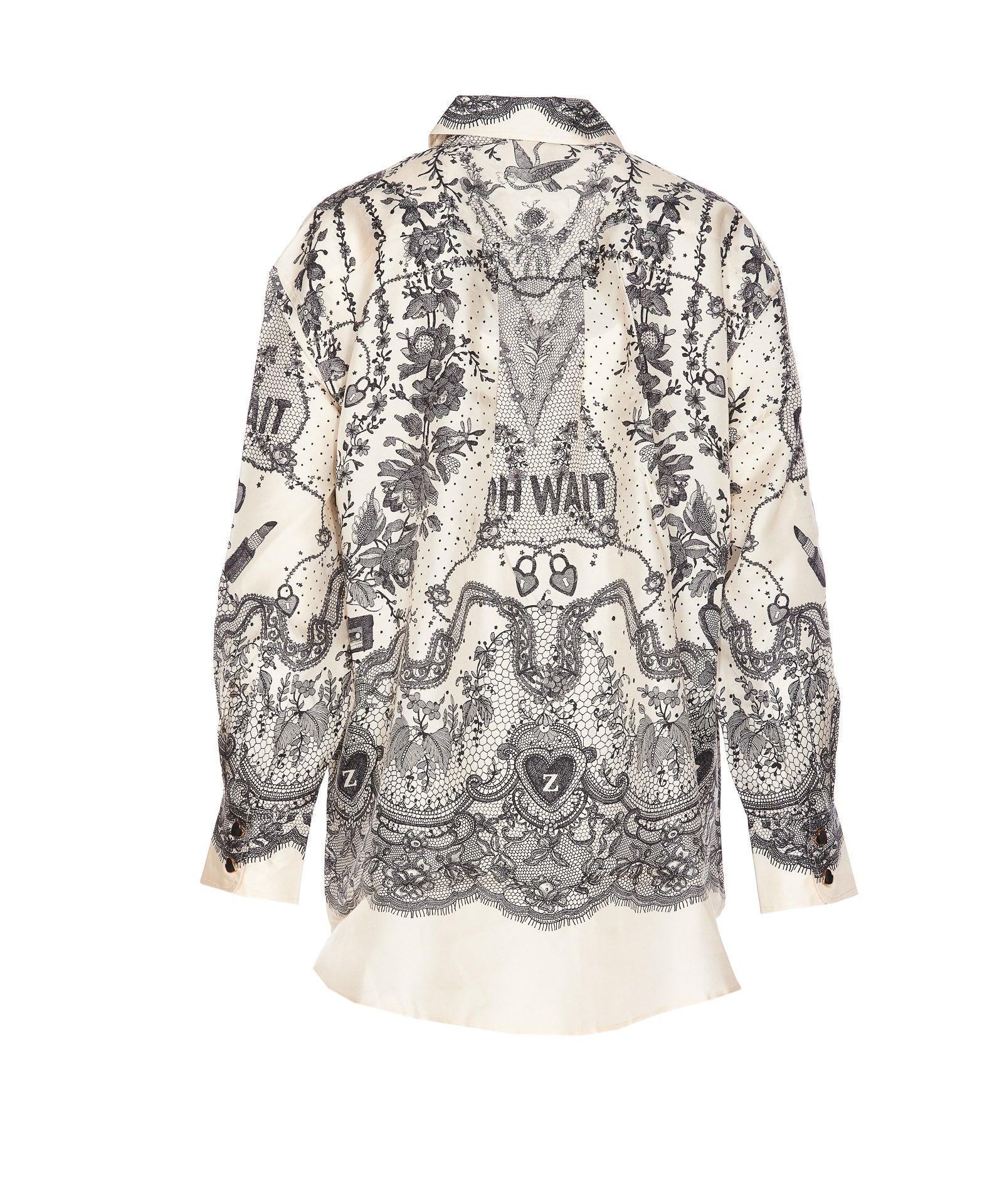 Zimmermann Shirts Grey Silk
