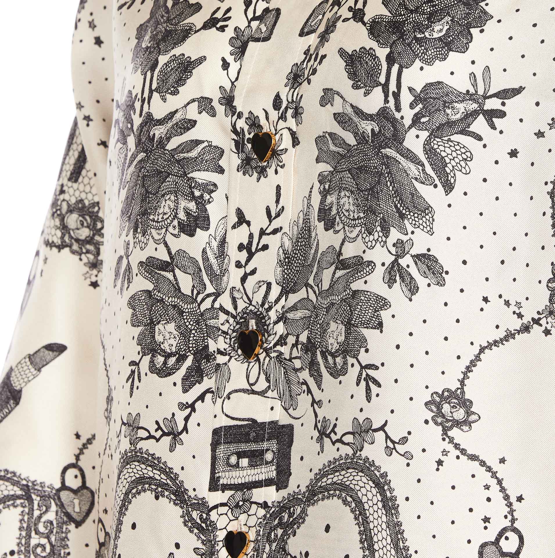 Zimmermann Shirts Grey Silk