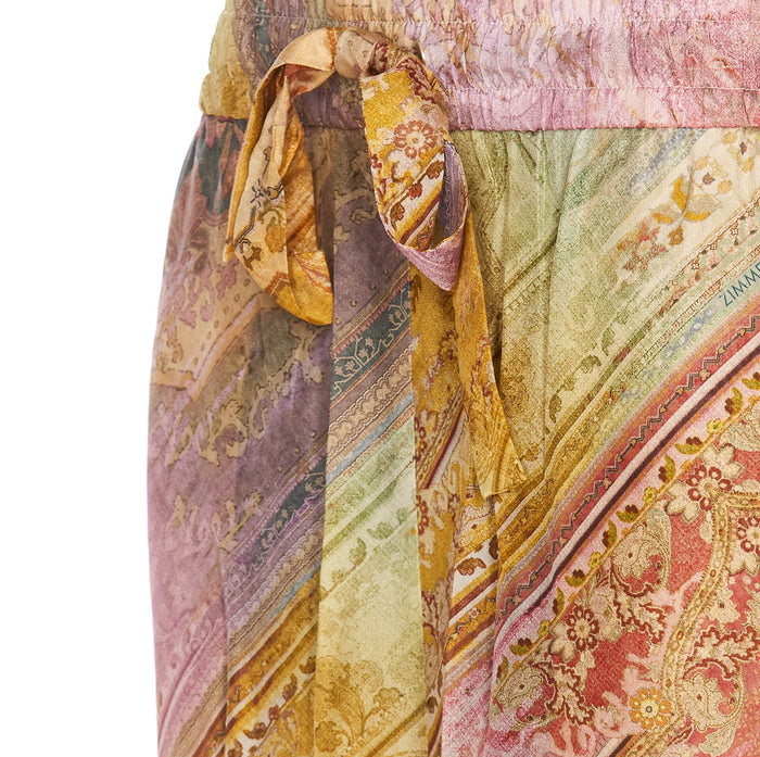 Zimmermann Trousers Multicolour Silk