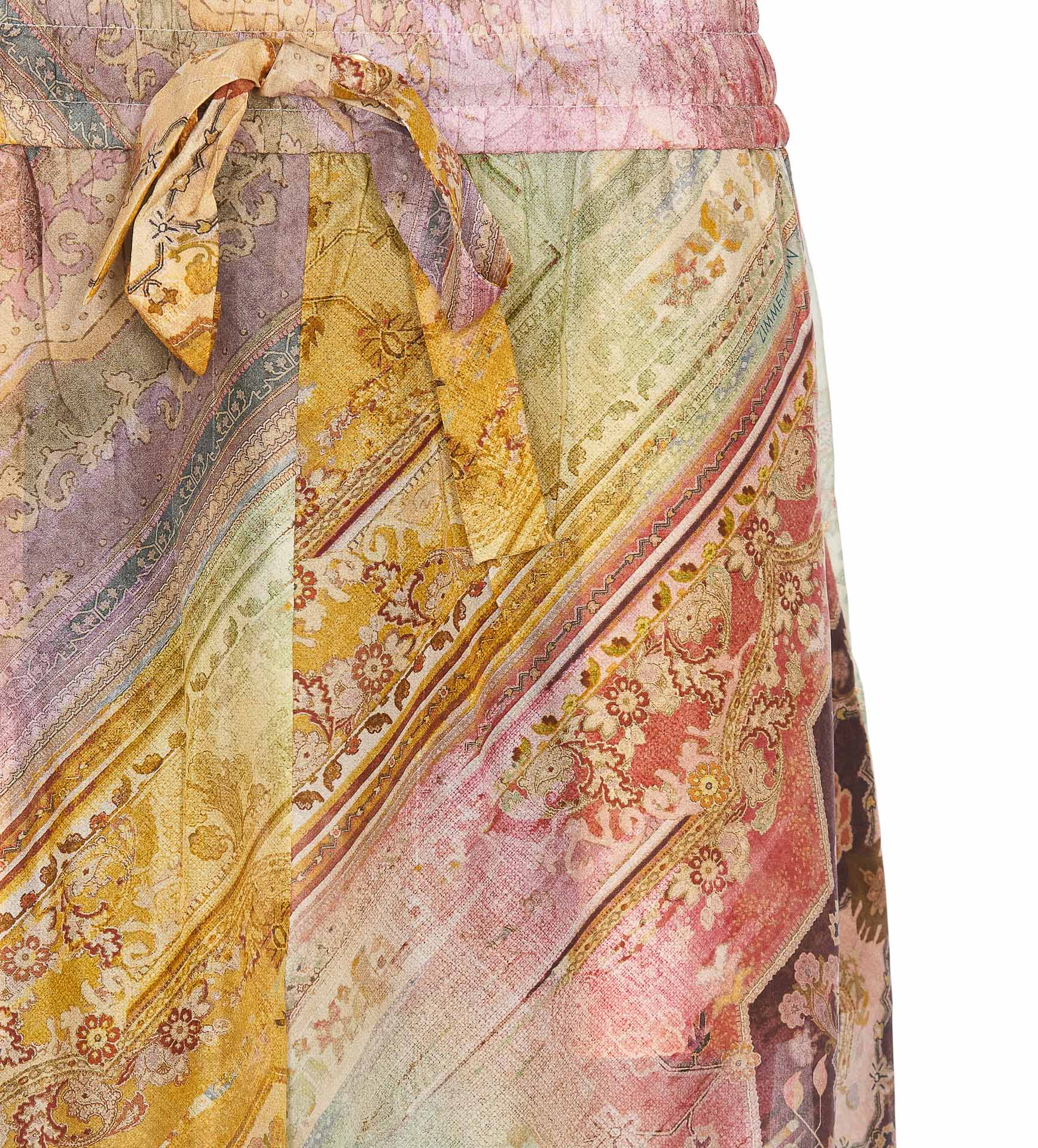 Zimmermann Trousers Multicolour Silk