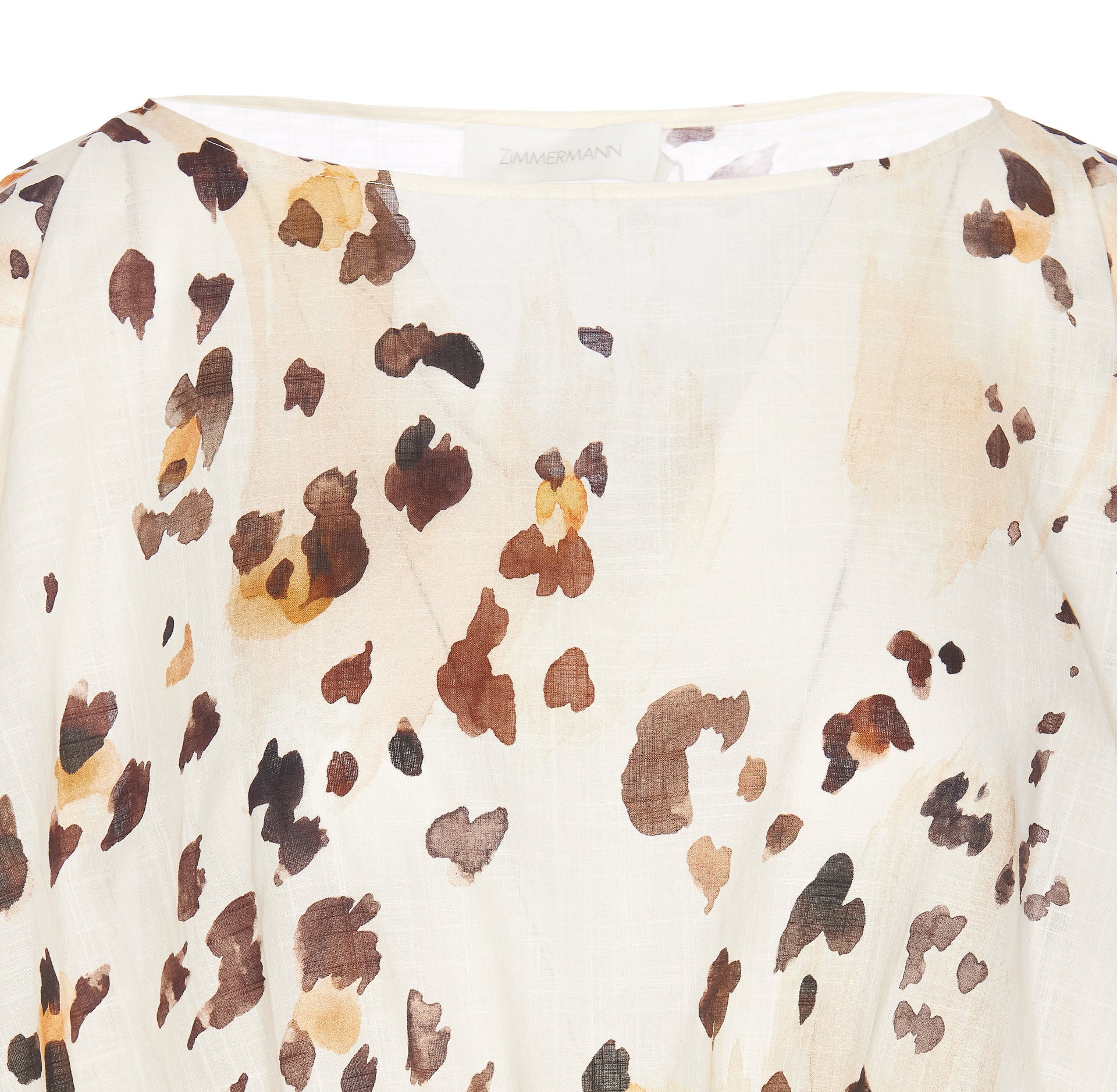 Zimmermann Top White Cotton