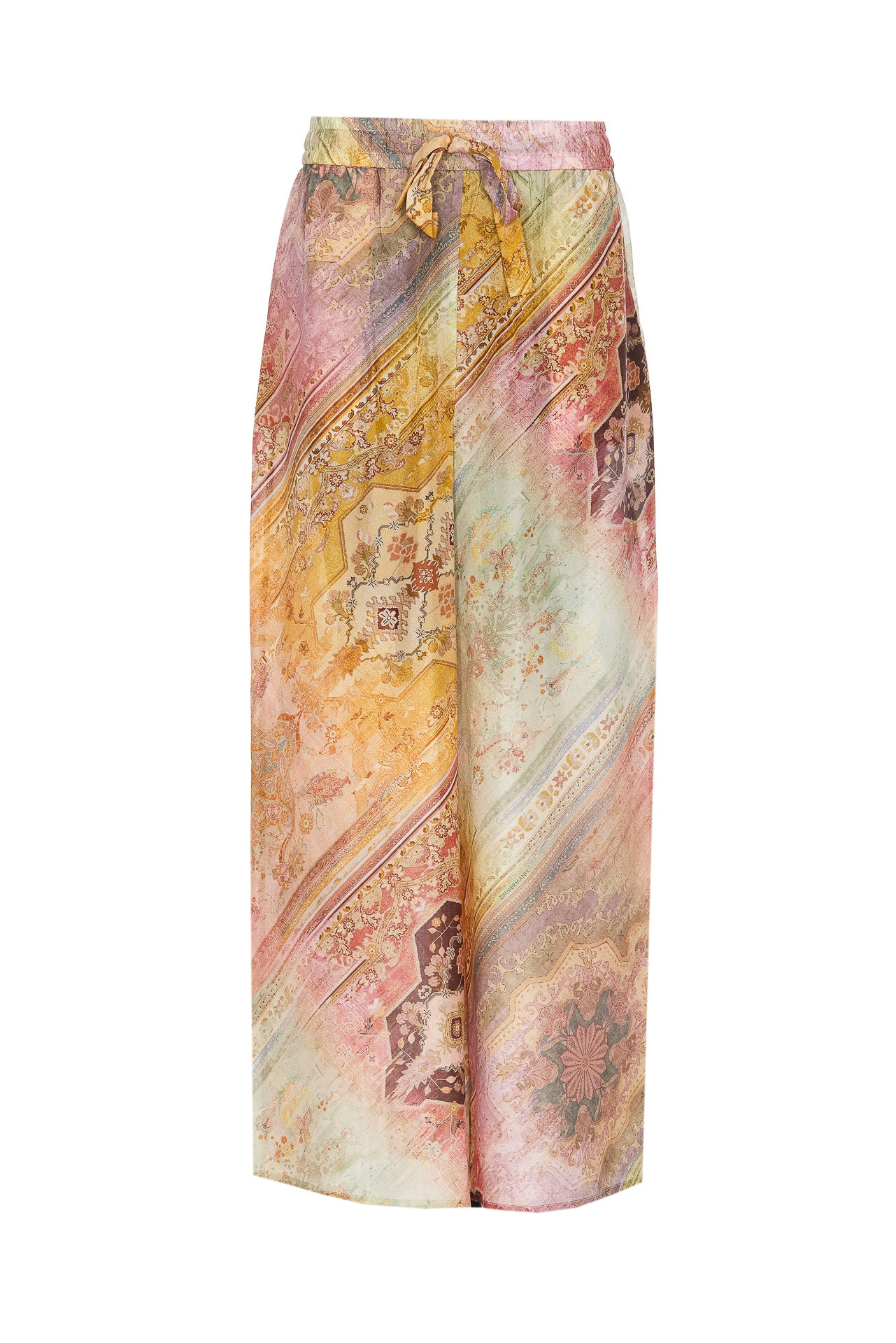 Zimmermann Trousers Multicolour Silk