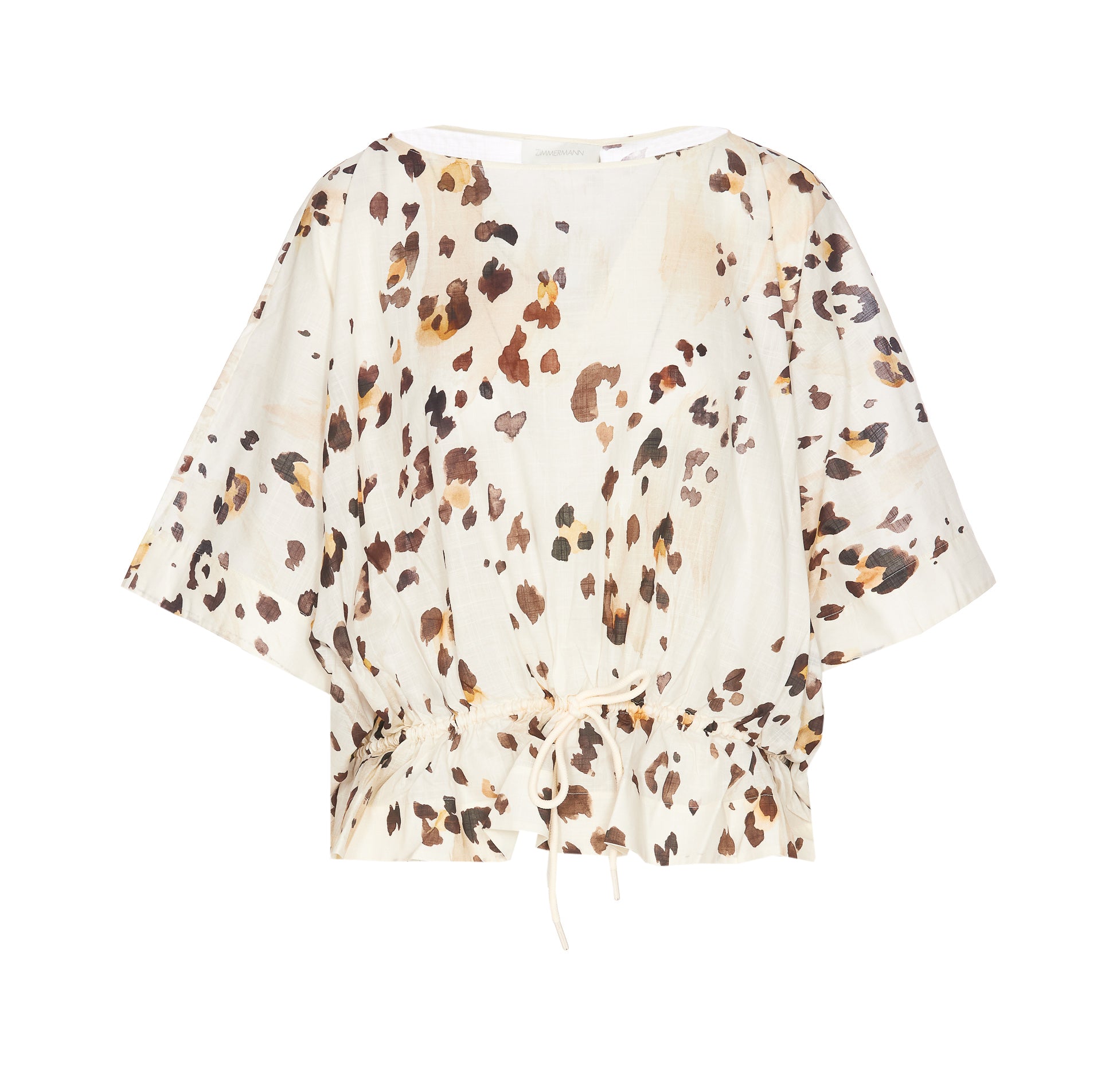Zimmermann Top White Cotton