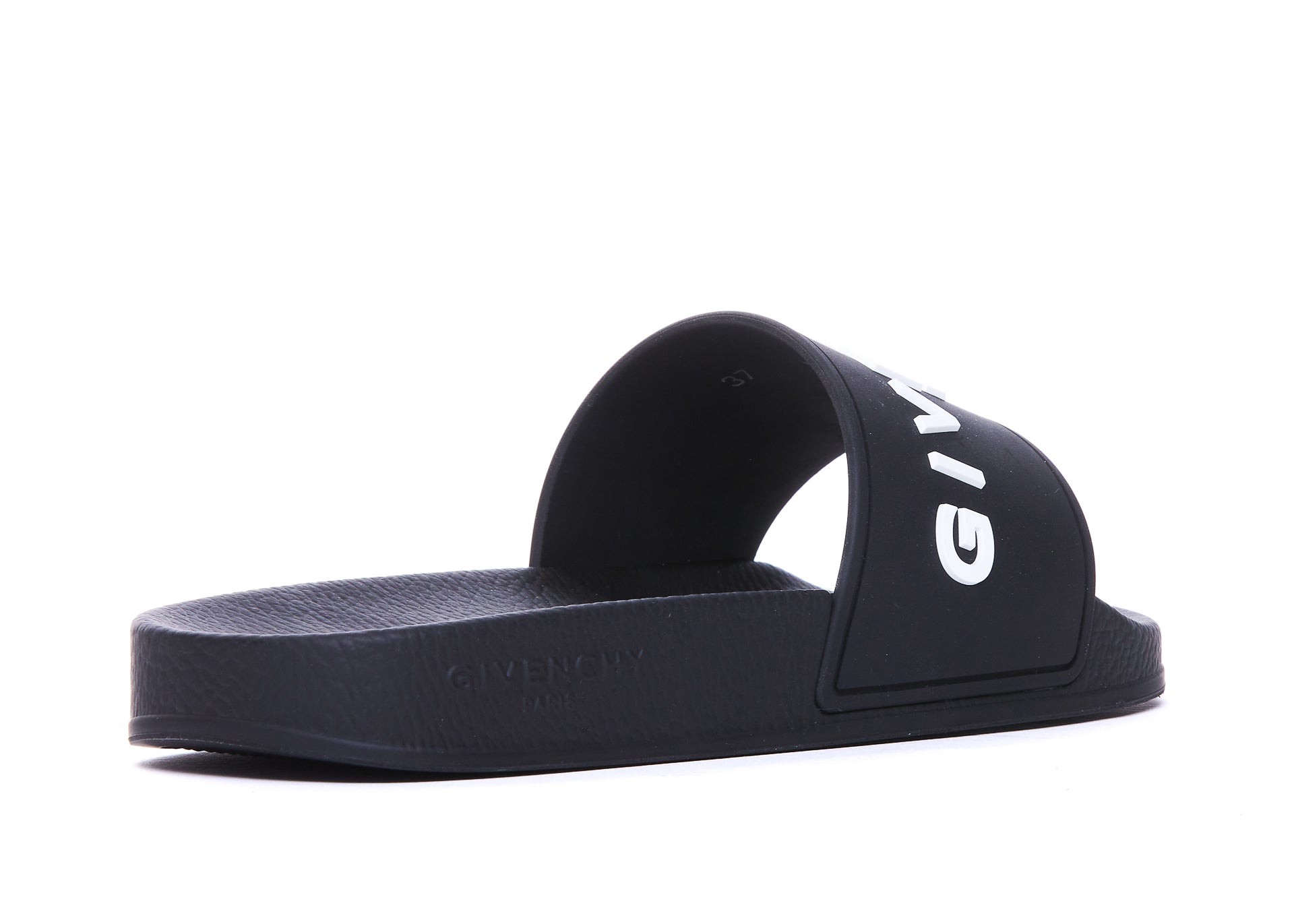 Givenchy Sandals Black Rubber/rubber Sole