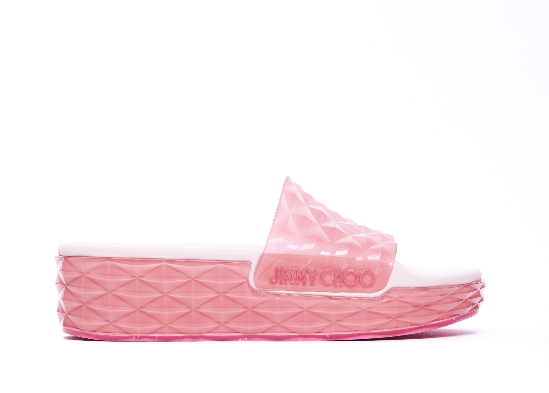 Jimmy Choo Sandals Pink Rubber