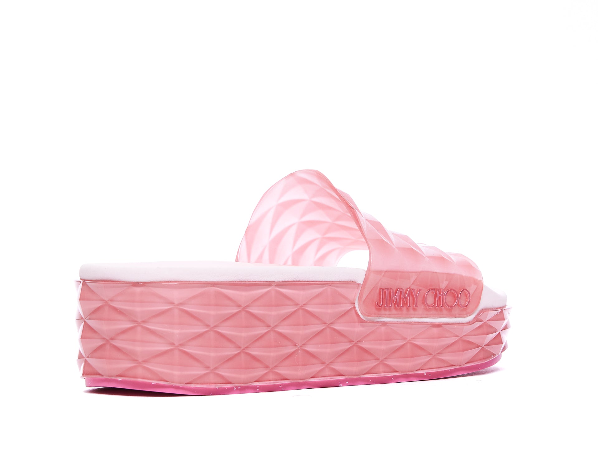 Jimmy Choo Sandals Pink Rubber
