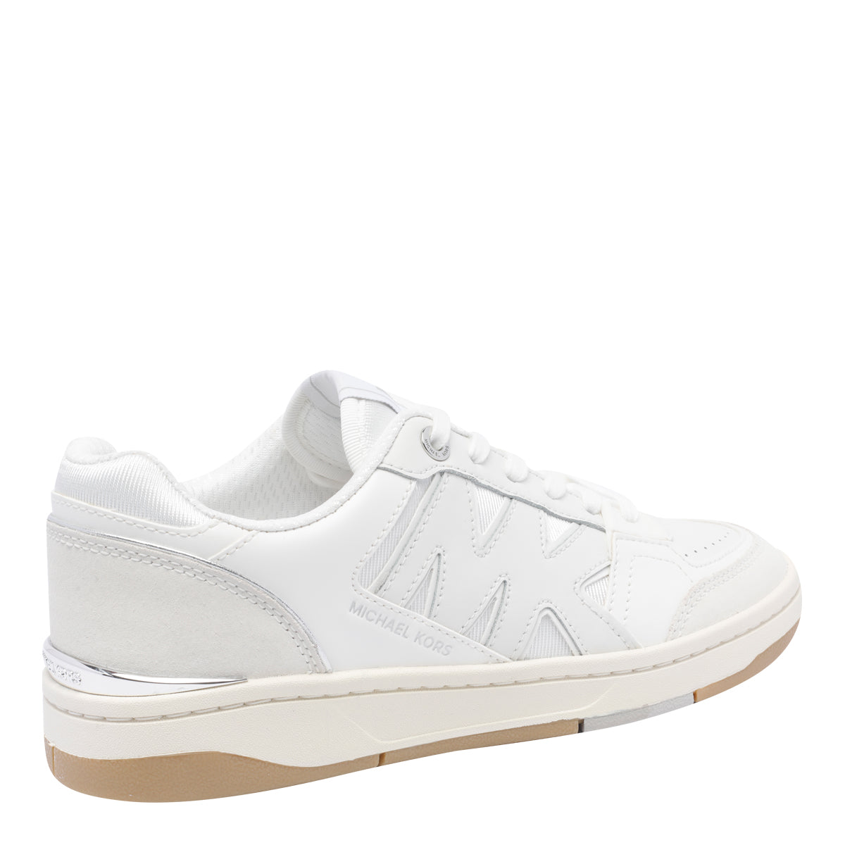 Michael Kors Sneakers White Calf Leather/rubber Sole