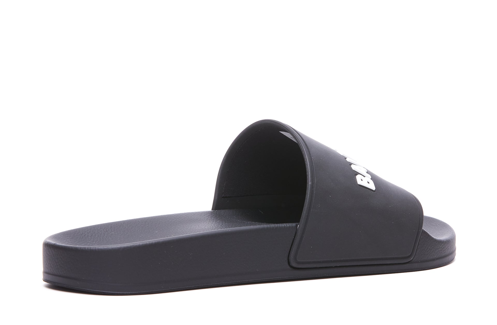 Balenciaga Sandals Black Rubber/ Rubber Sole