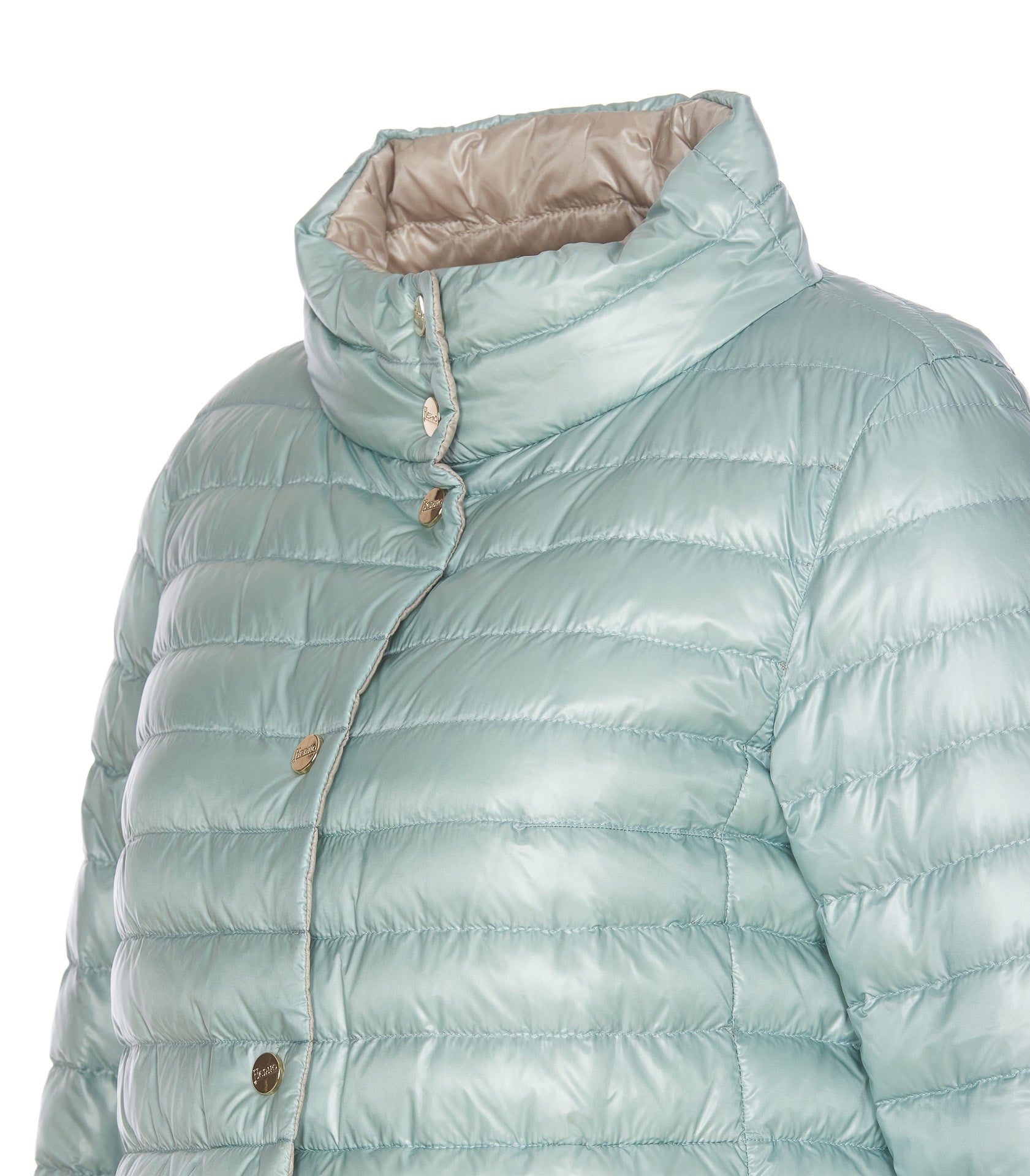 Herno Jackets Blue Polyamide