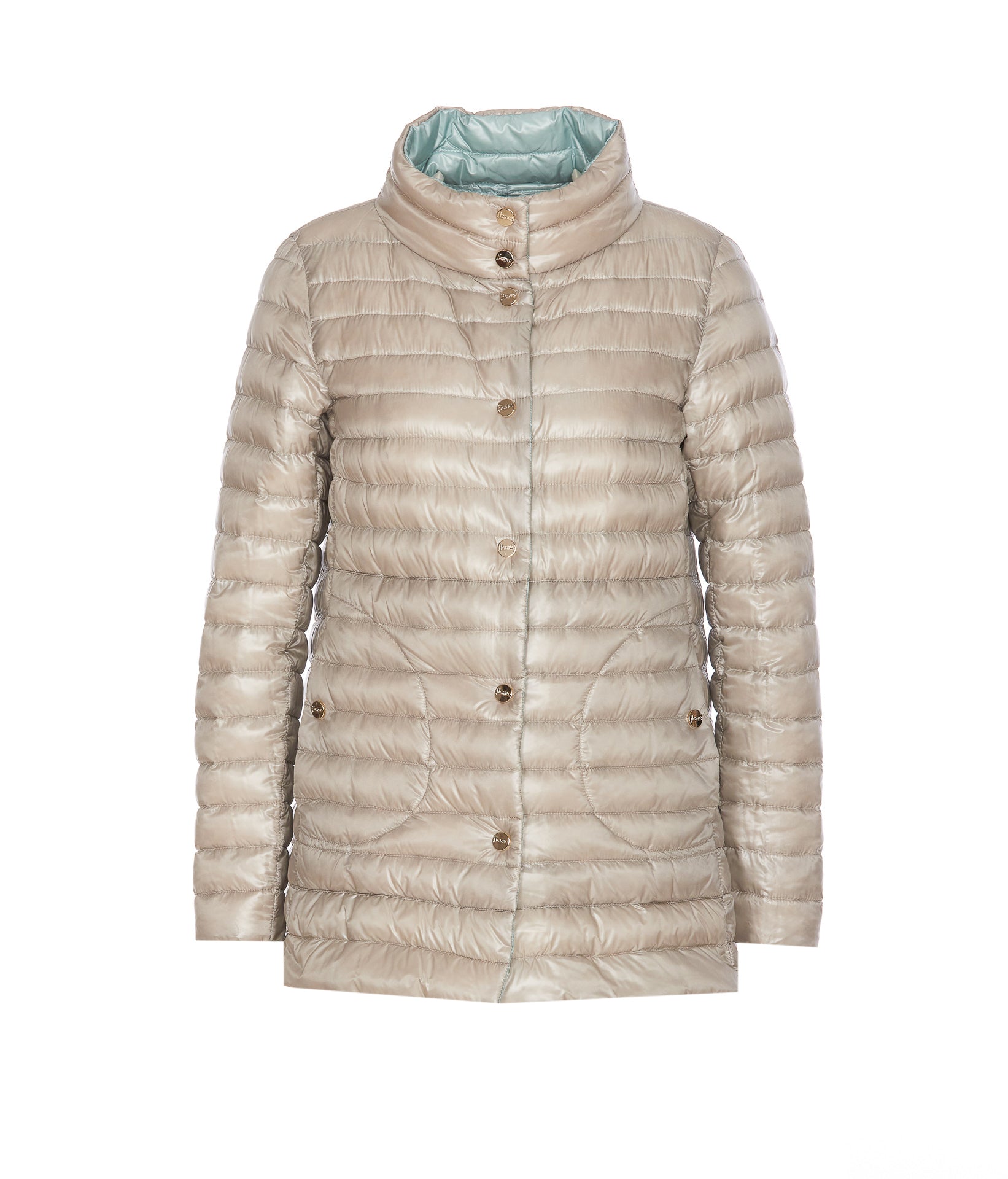 Herno Jackets Blue Polyamide