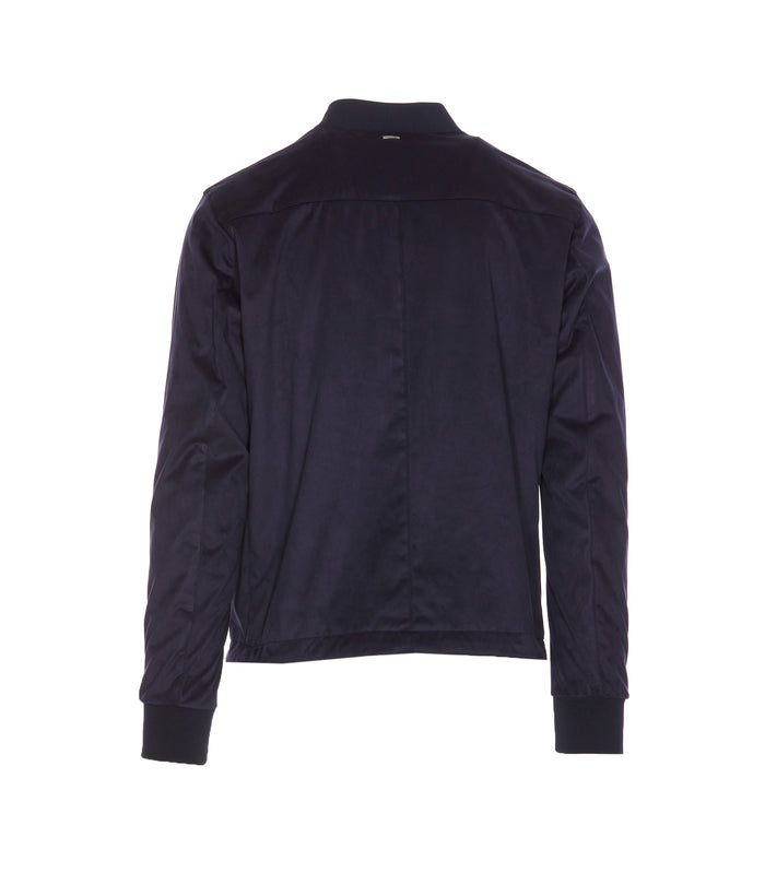 Herno Coats Blue Polyester
