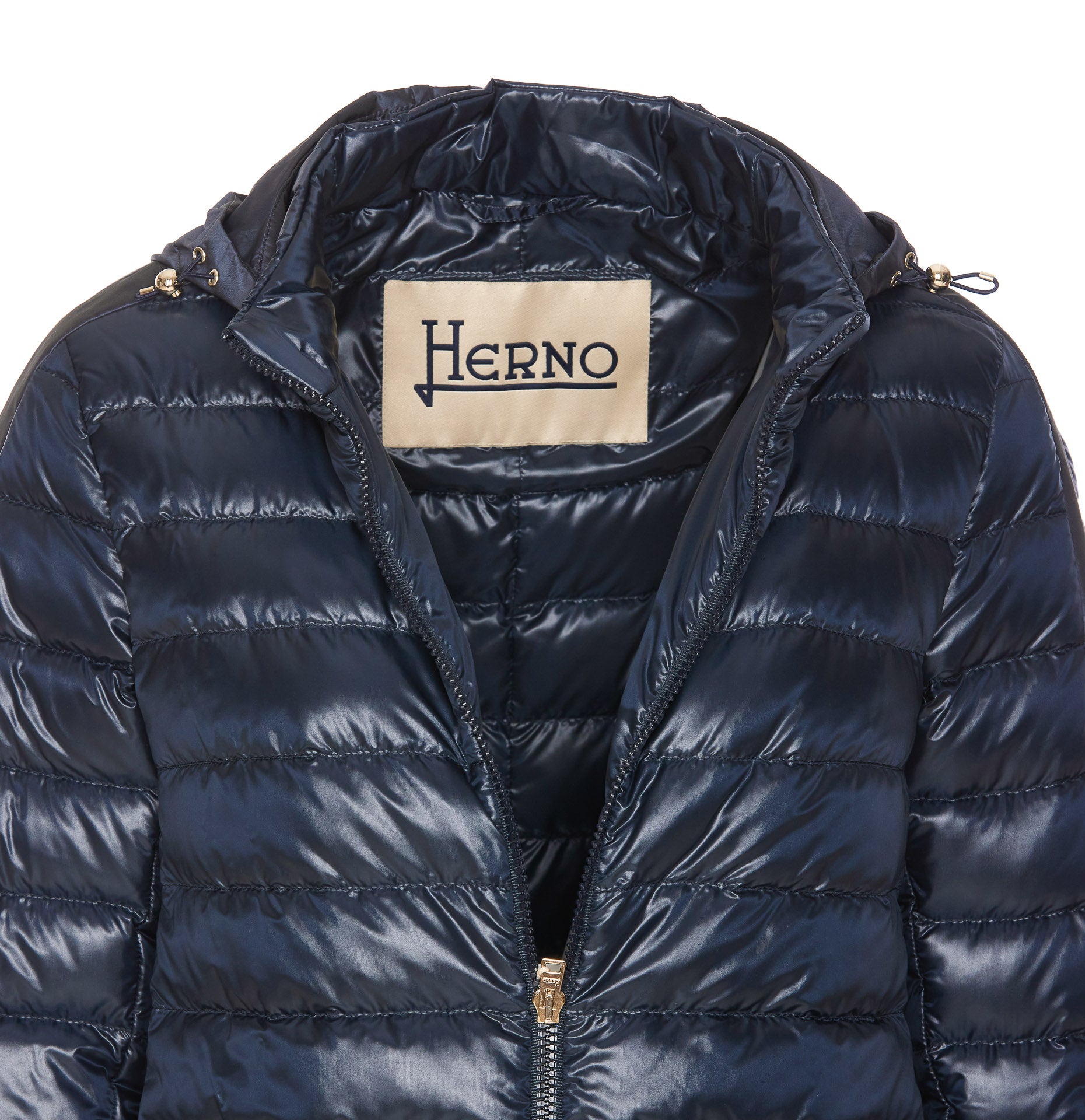 Herno Jackets Blue Polyamide