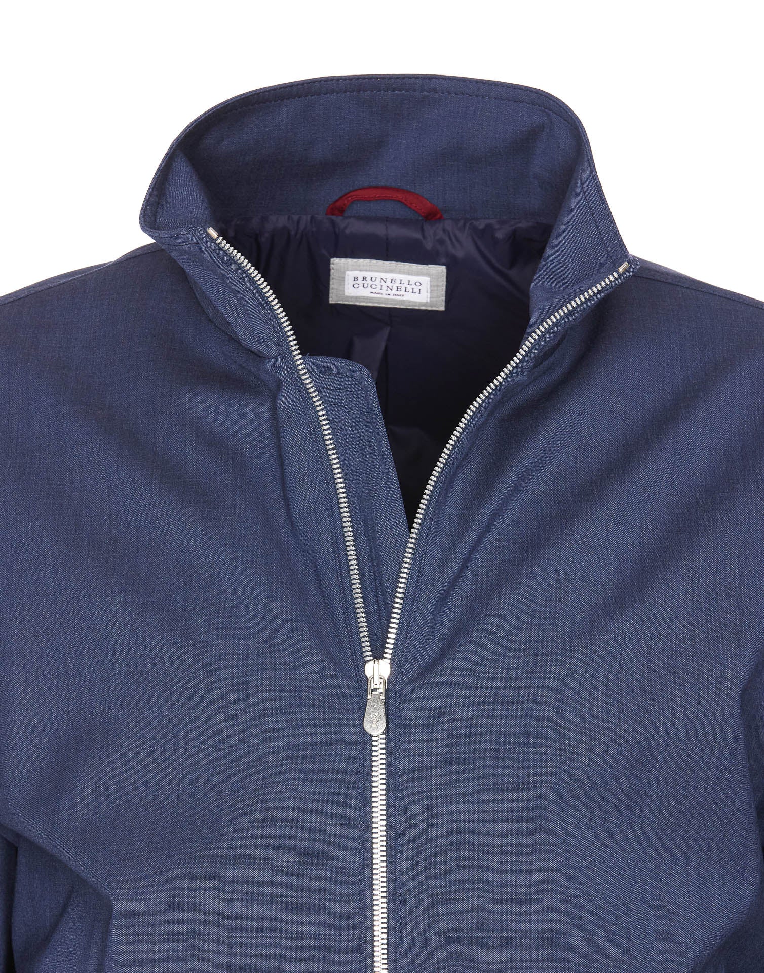 Brunello Cucinelli Jackets Blue Virgin Wool