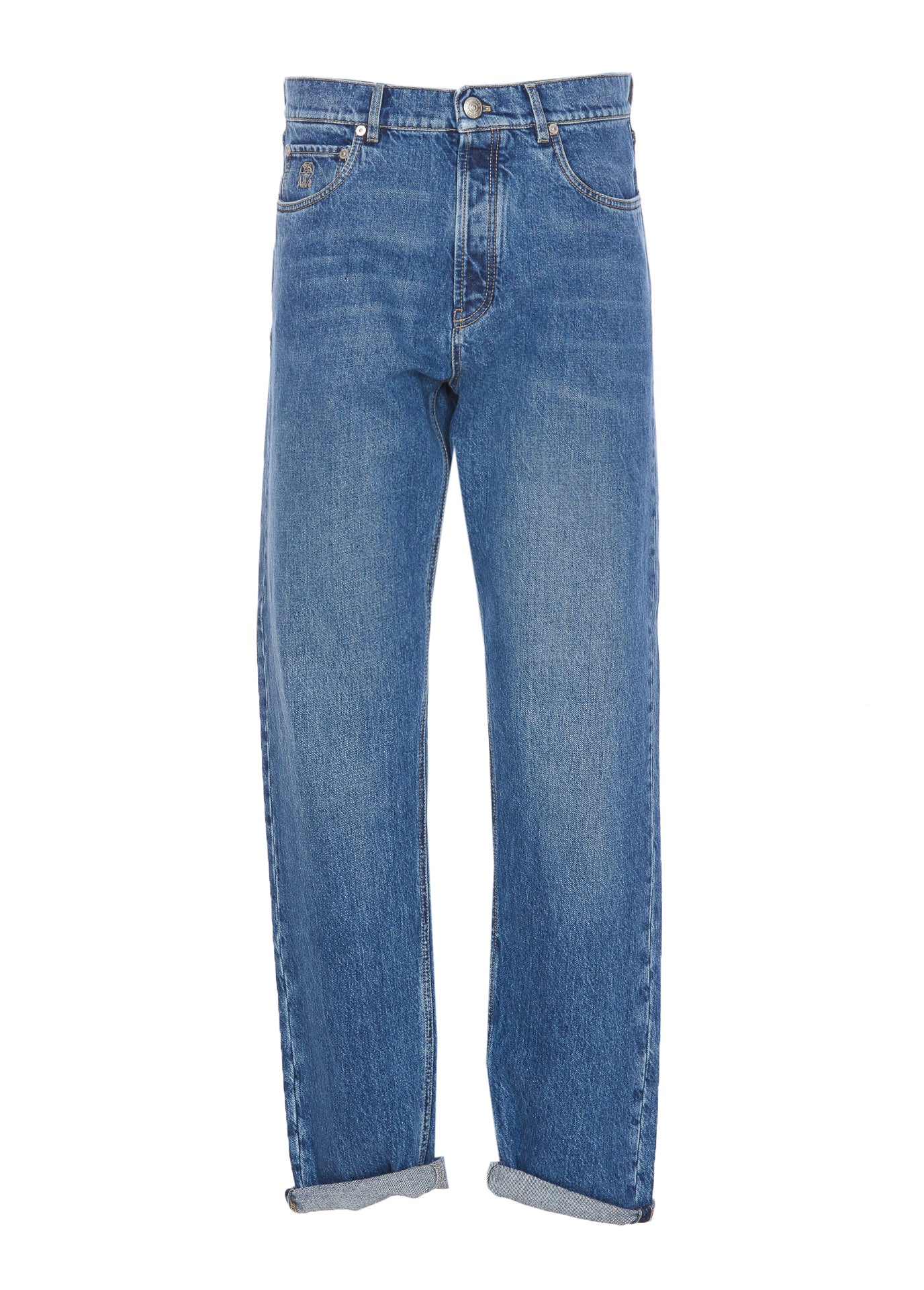 Brunello Cucinelli Jeans Blue Cotton
