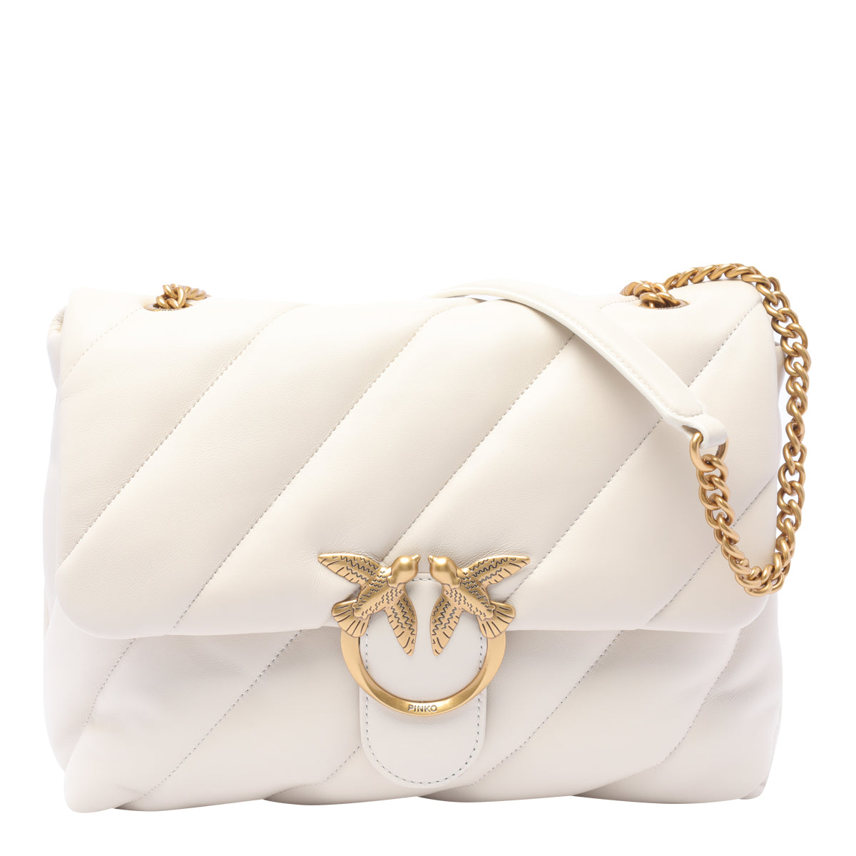 Pinko Bags White Sheep Leather