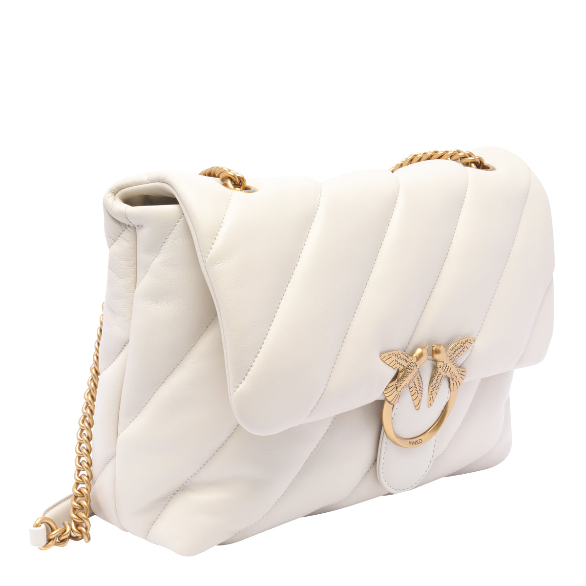 Pinko Bags White Sheep Leather