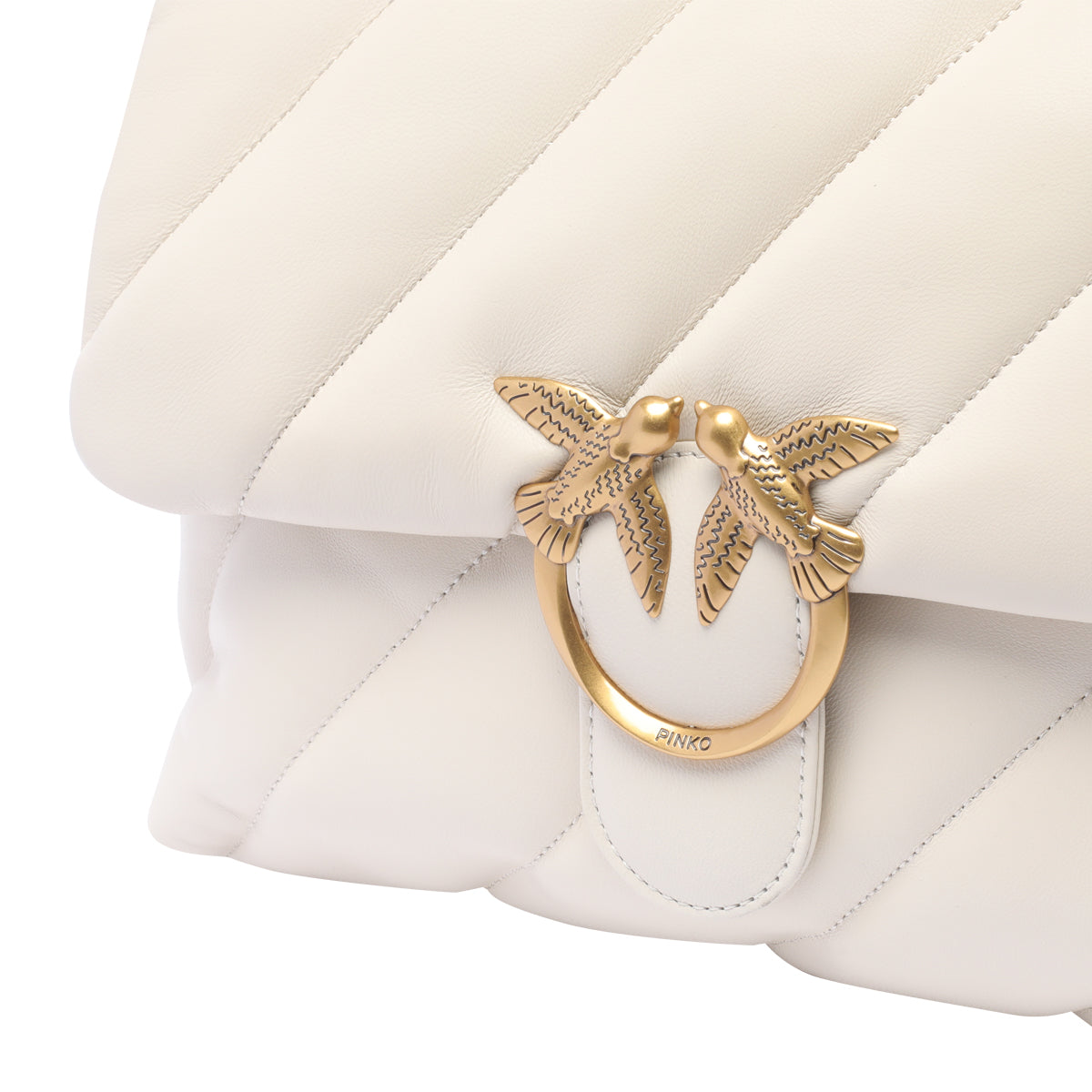 Pinko Bags White Sheep Leather