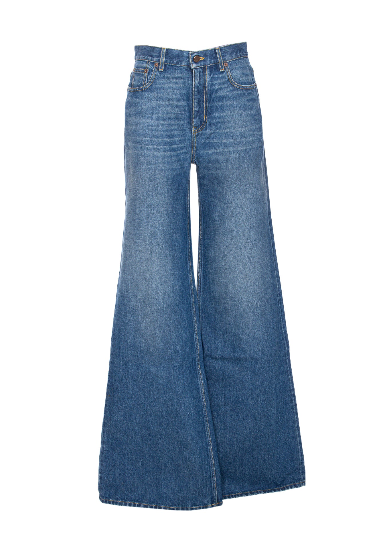 Chloè Jeans Blue Cotton