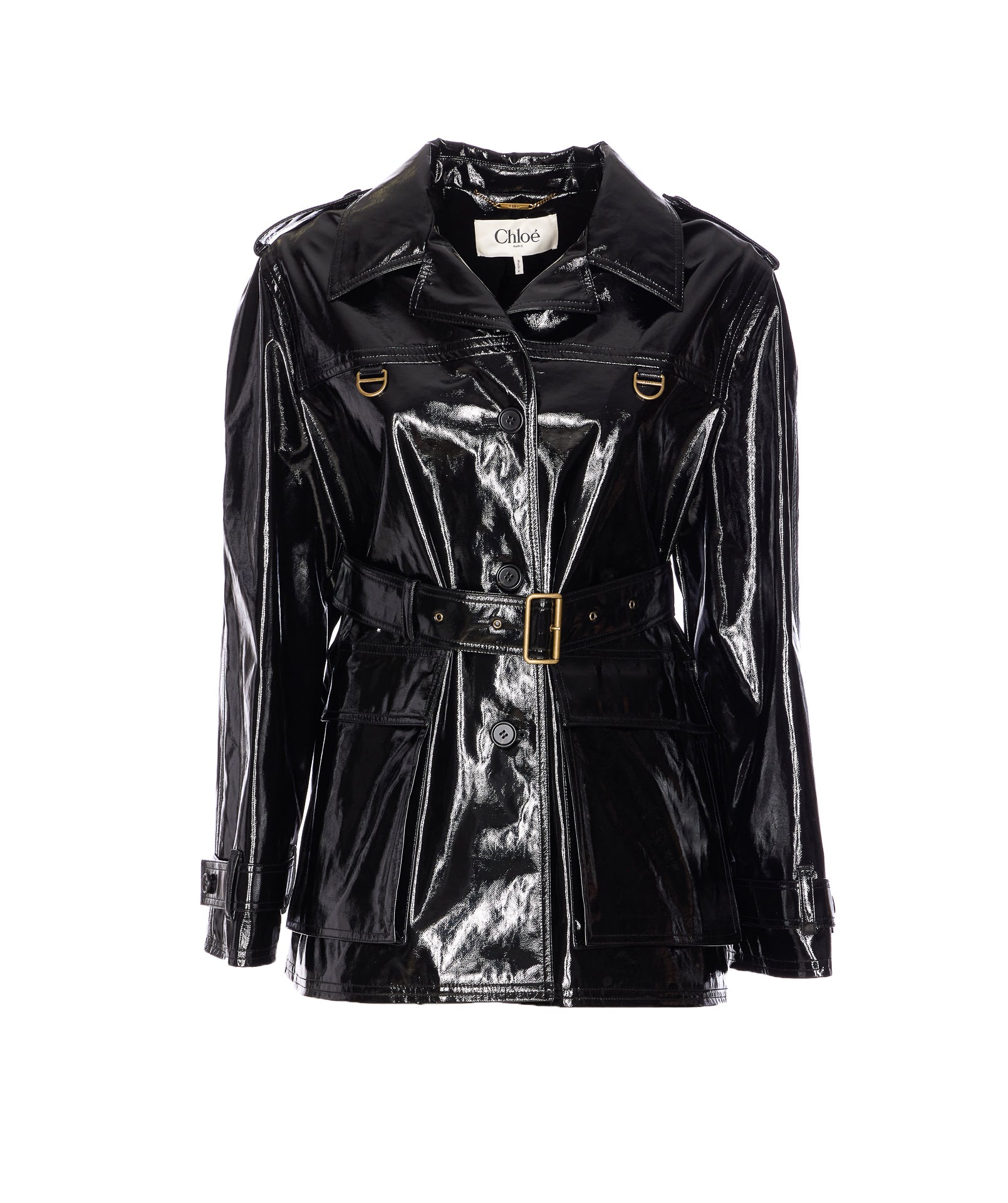 Chloè Jackets Black Cotton