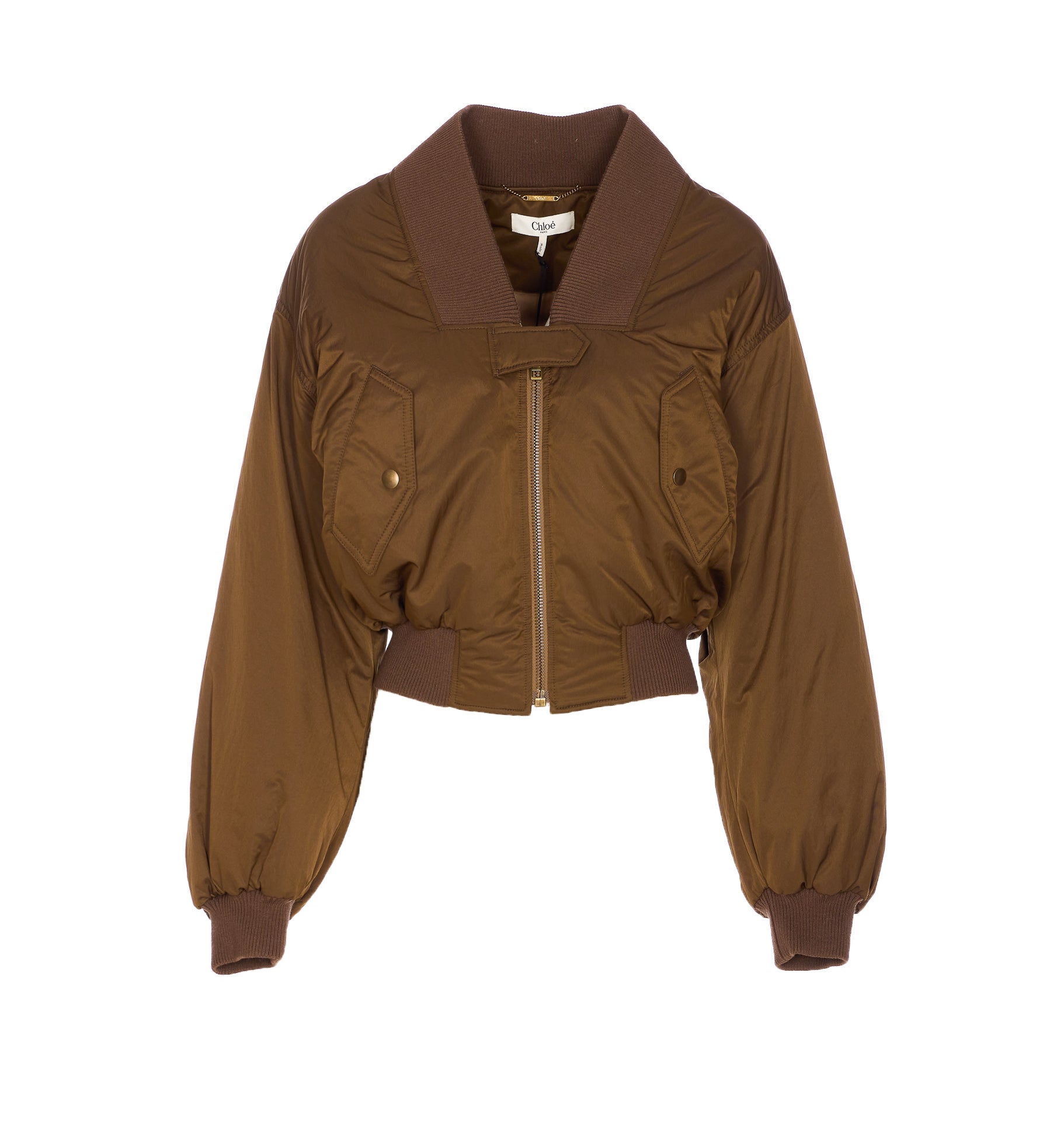 Chloè Jackets Brown Polyester