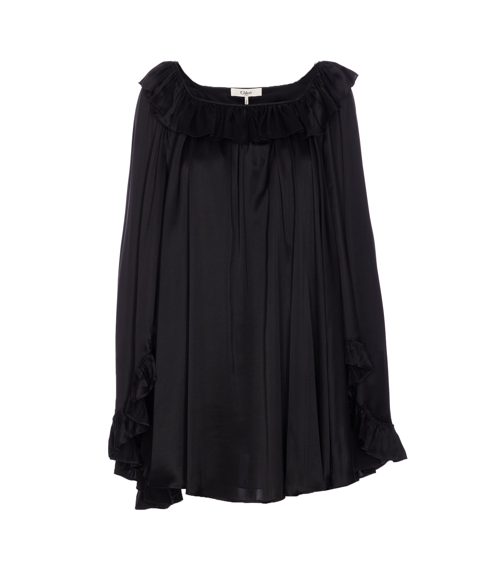 Chloè Shirts Black Silk