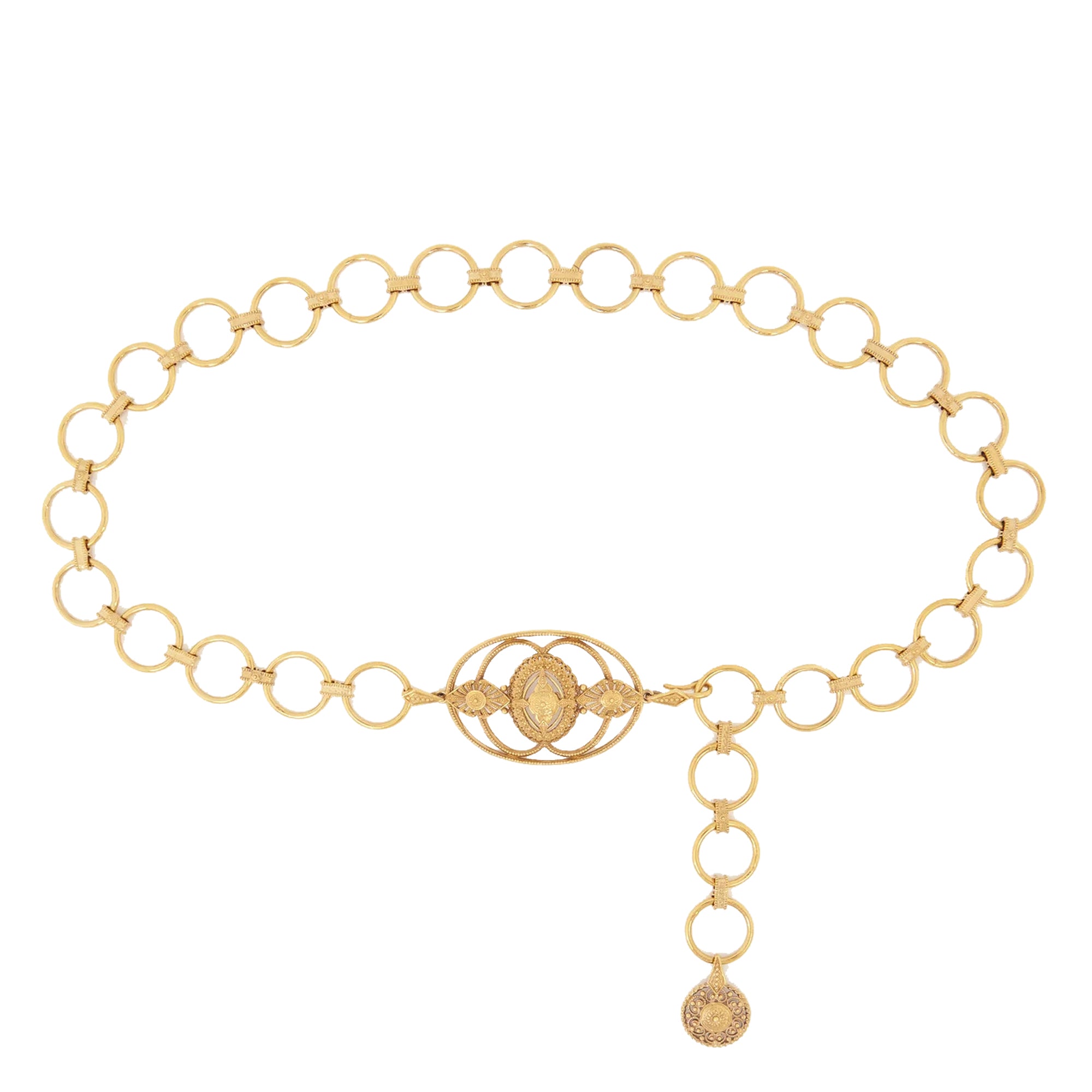 Chloè Belts Golden Brass