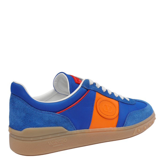 Valentino Garavani Sneakers Blue Suede Leather/rubber Sole