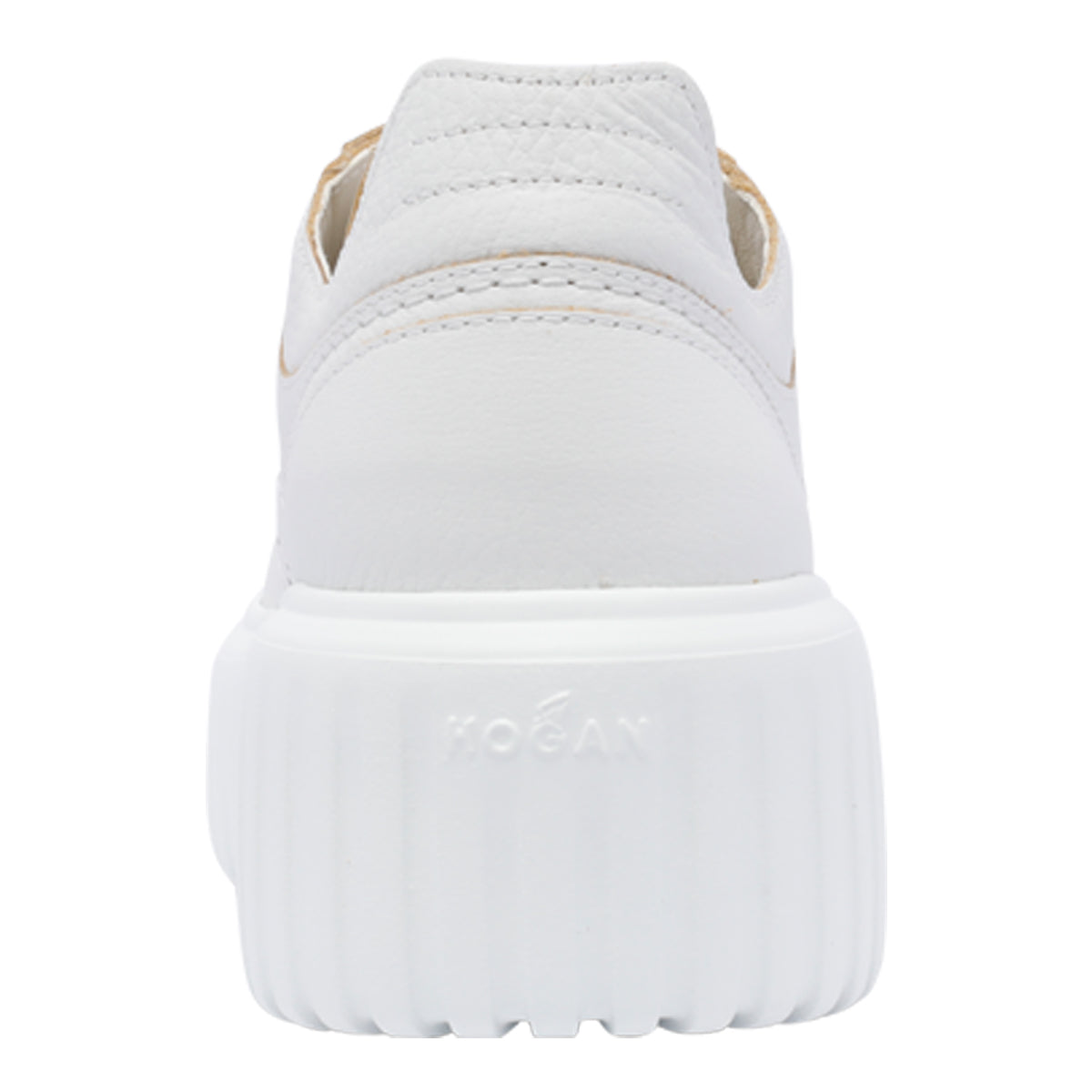 Hogan Sneakers White Calf Leather/rubber Sole