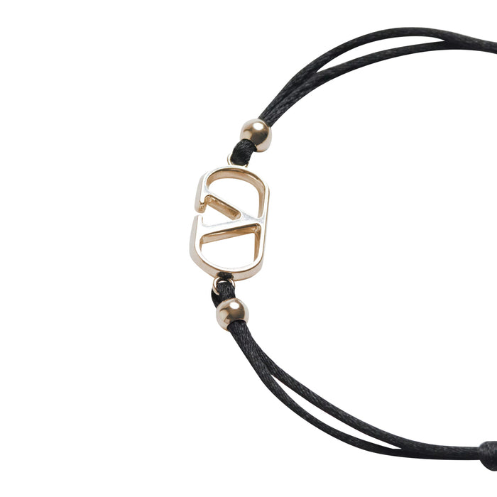 Valentino Garavani Bijoux Black Fabric Brass