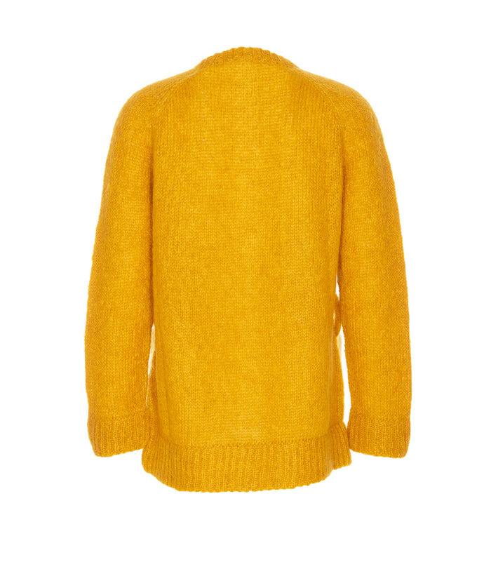 Valentino Garavani Sweaters Yellow Mohair