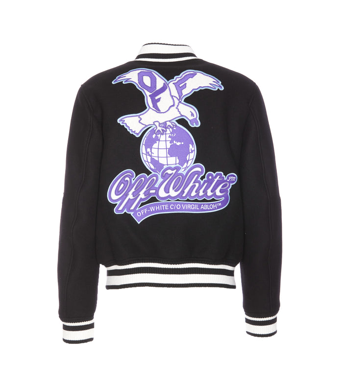 Off White Jackets Black Virgin Wool