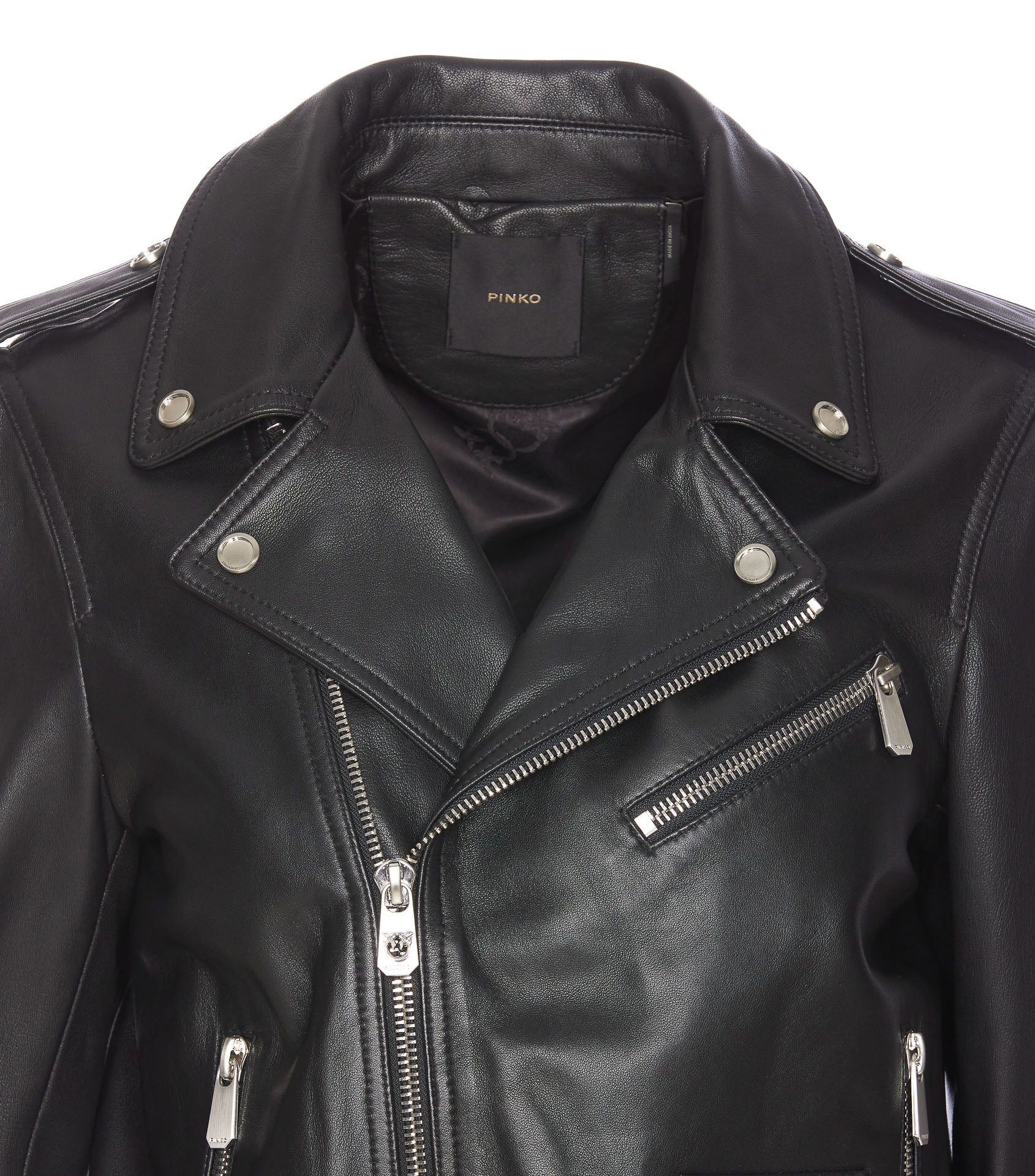 Pinko Jackets Black Sheep Leather
