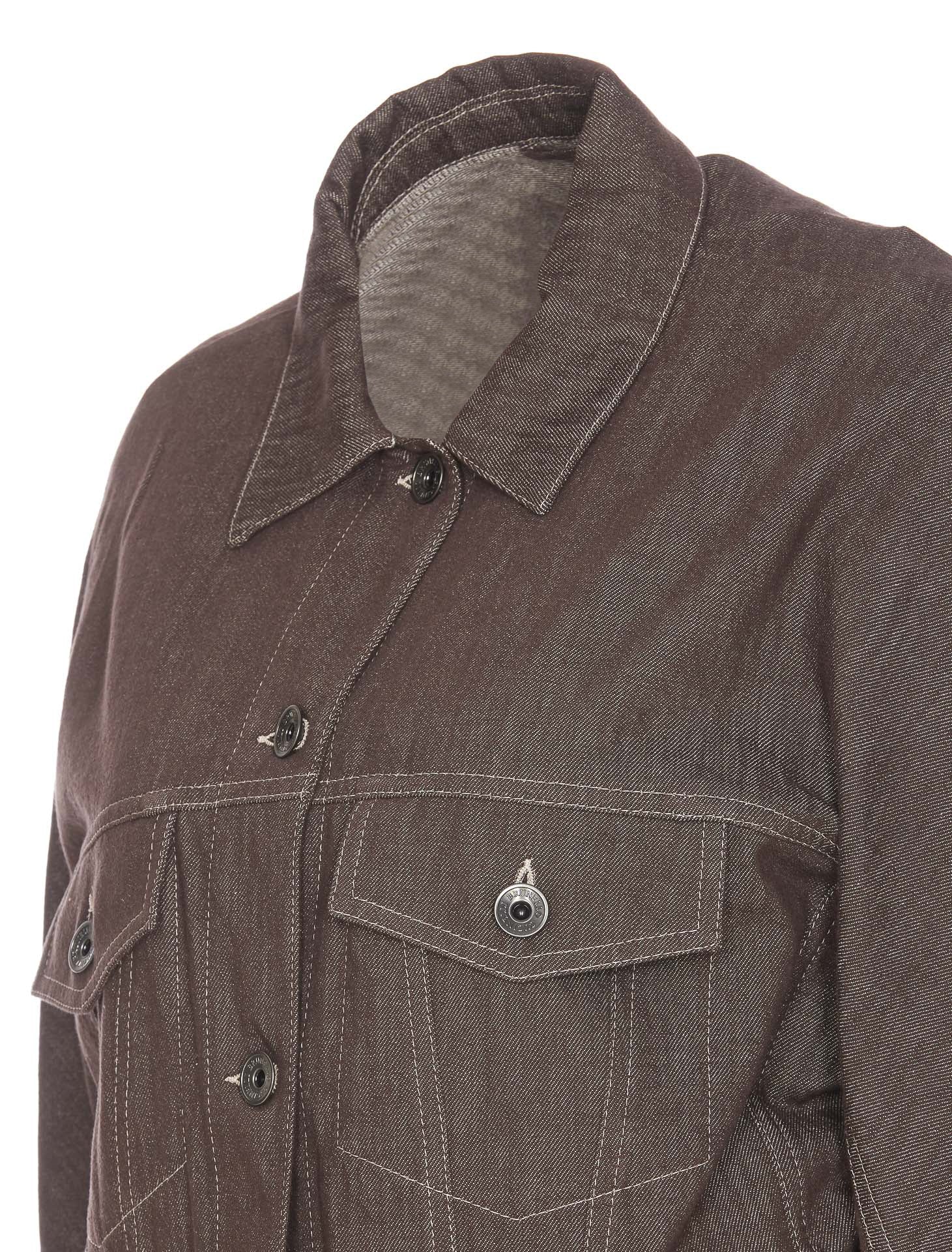 Brunello Cucinelli Jackets Brown Cotton