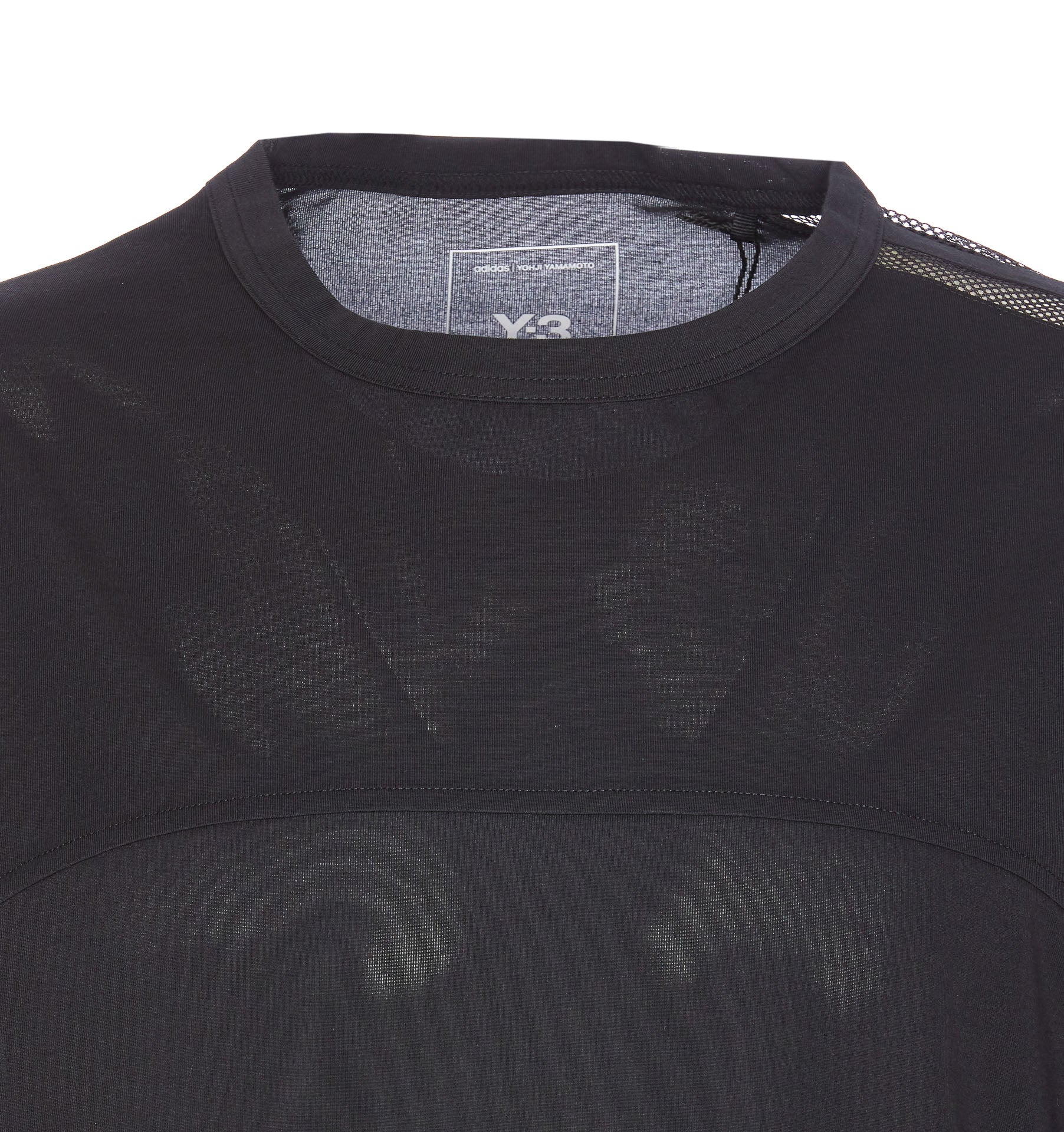Y-3 T-Shirts And Polos Black Cotton