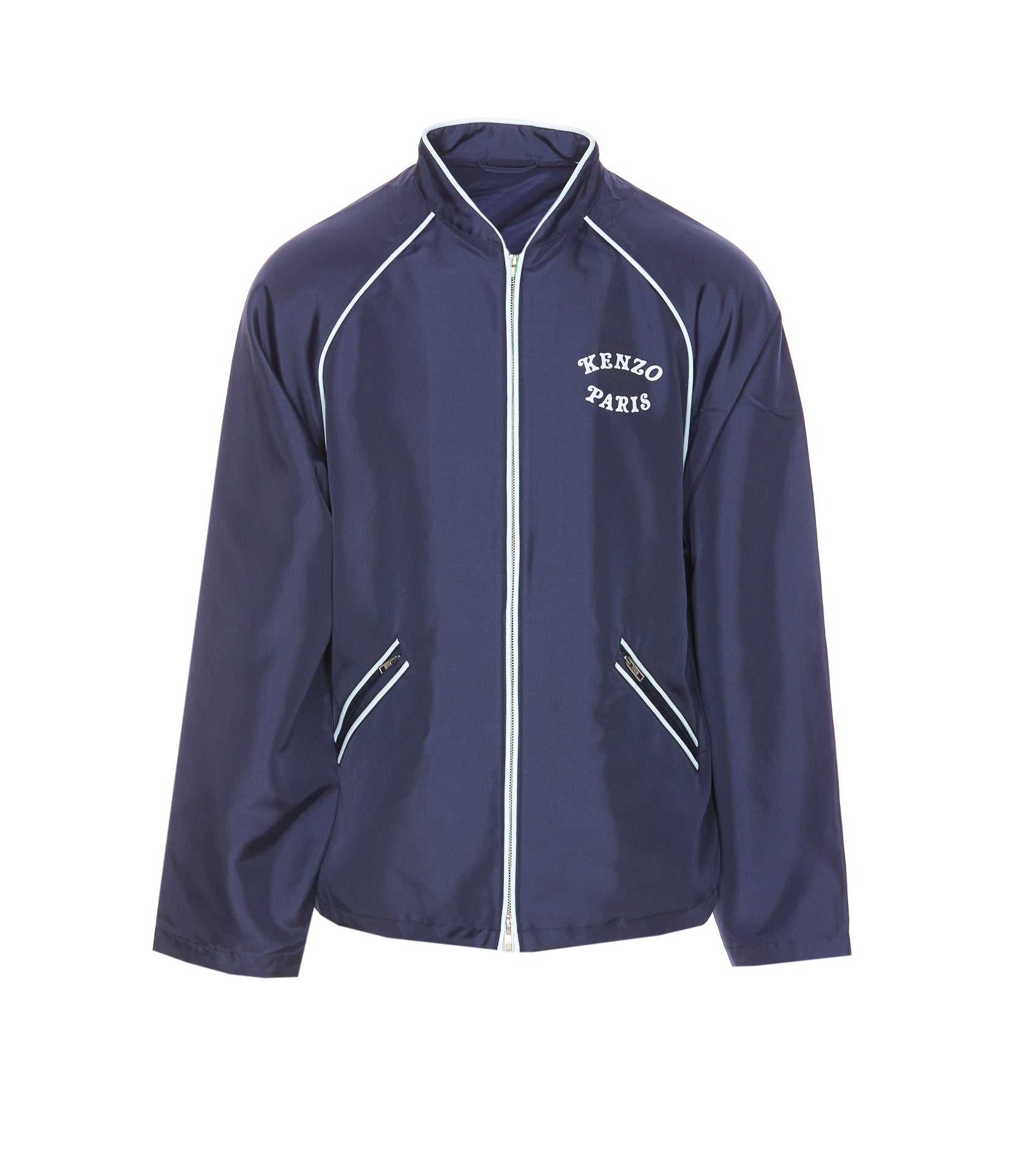 Kenzo Jackets Blue Polyamide