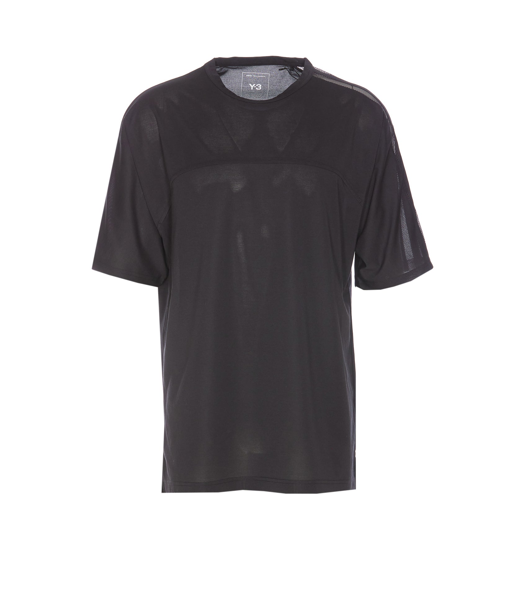 Y-3 T-Shirts And Polos Black Cotton