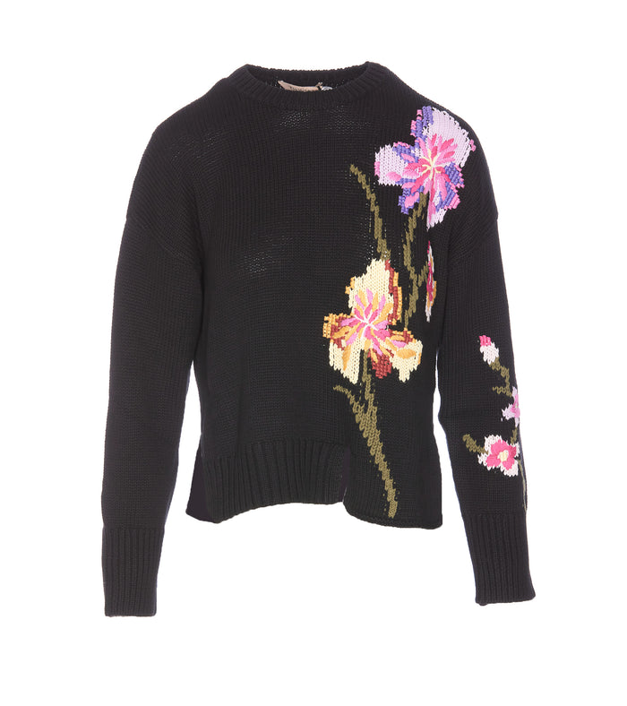 Twin-Set Sweaters Black Cotton