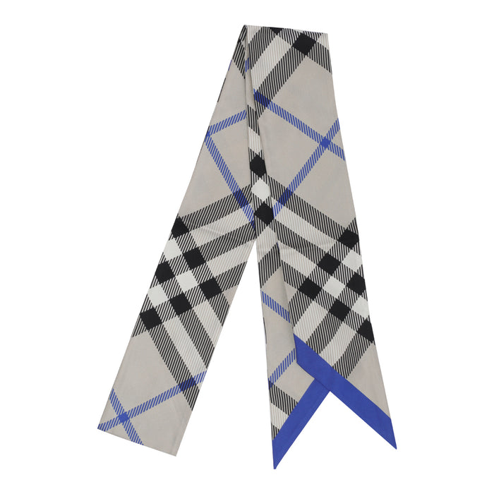 Burberry Scarfs Grey Silk