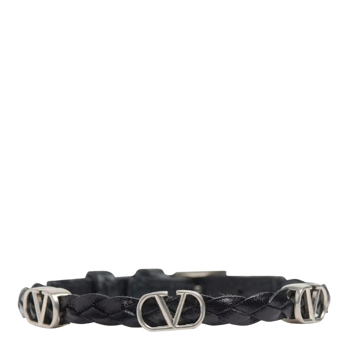 Valentino Garavani Bijoux Black Calf Leather