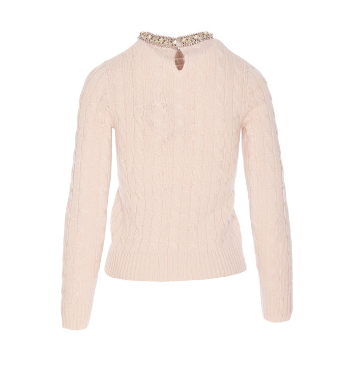 Valentino Garavani Sweaters Pink Virgin Wool
