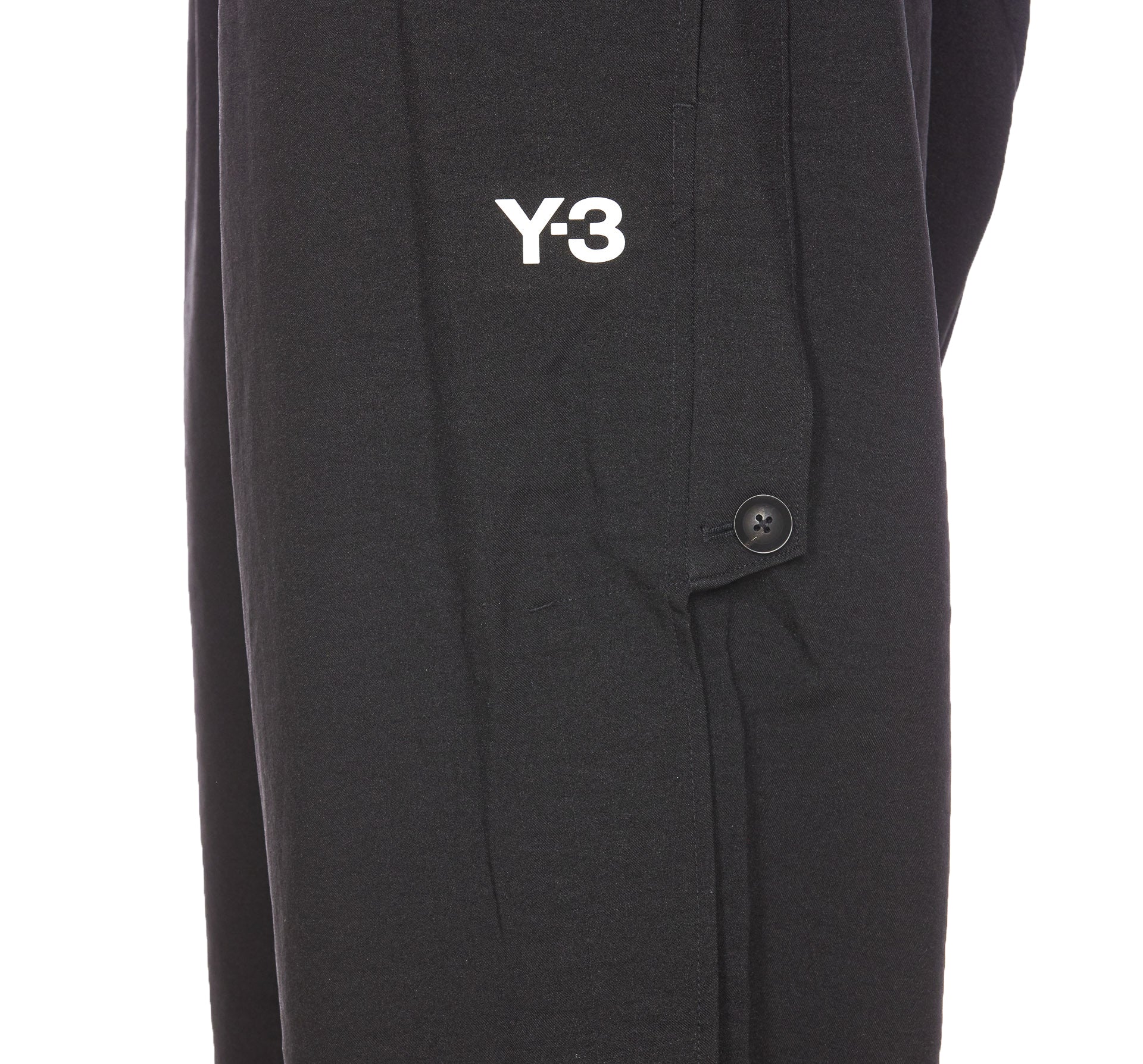 Y-3 Trousers Black Polyester