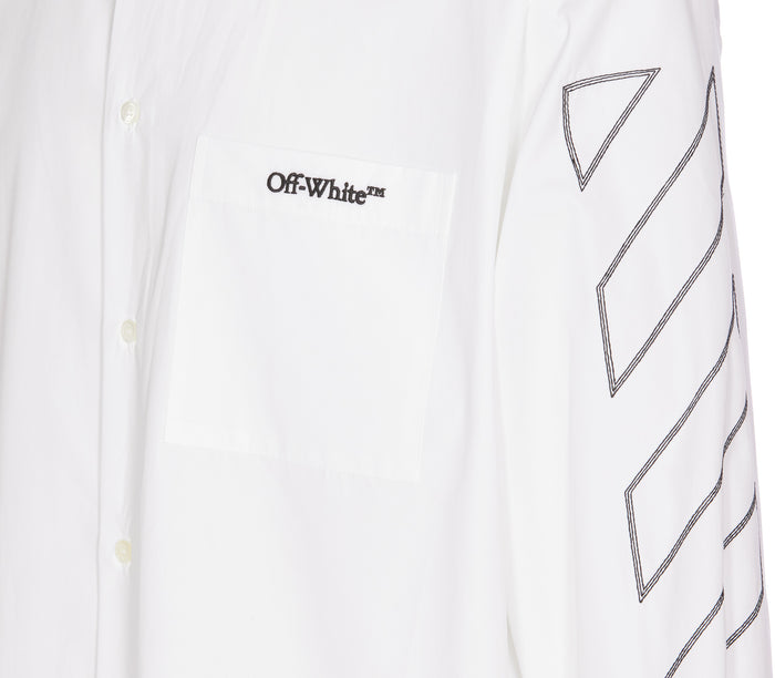 Off White Shirts Cotton