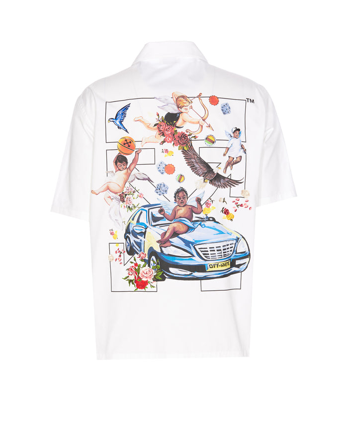 Off White Shirts Cotton