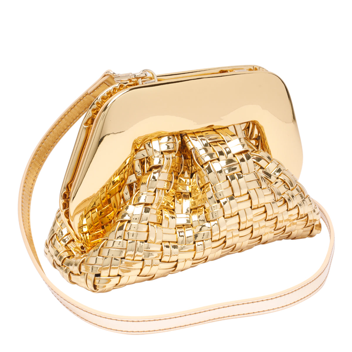 The Moire Bags Golden Vegan